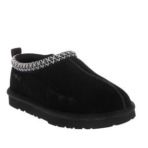 EverAu Womens/Ladies Wigeon Cow Suede Slippers / Black